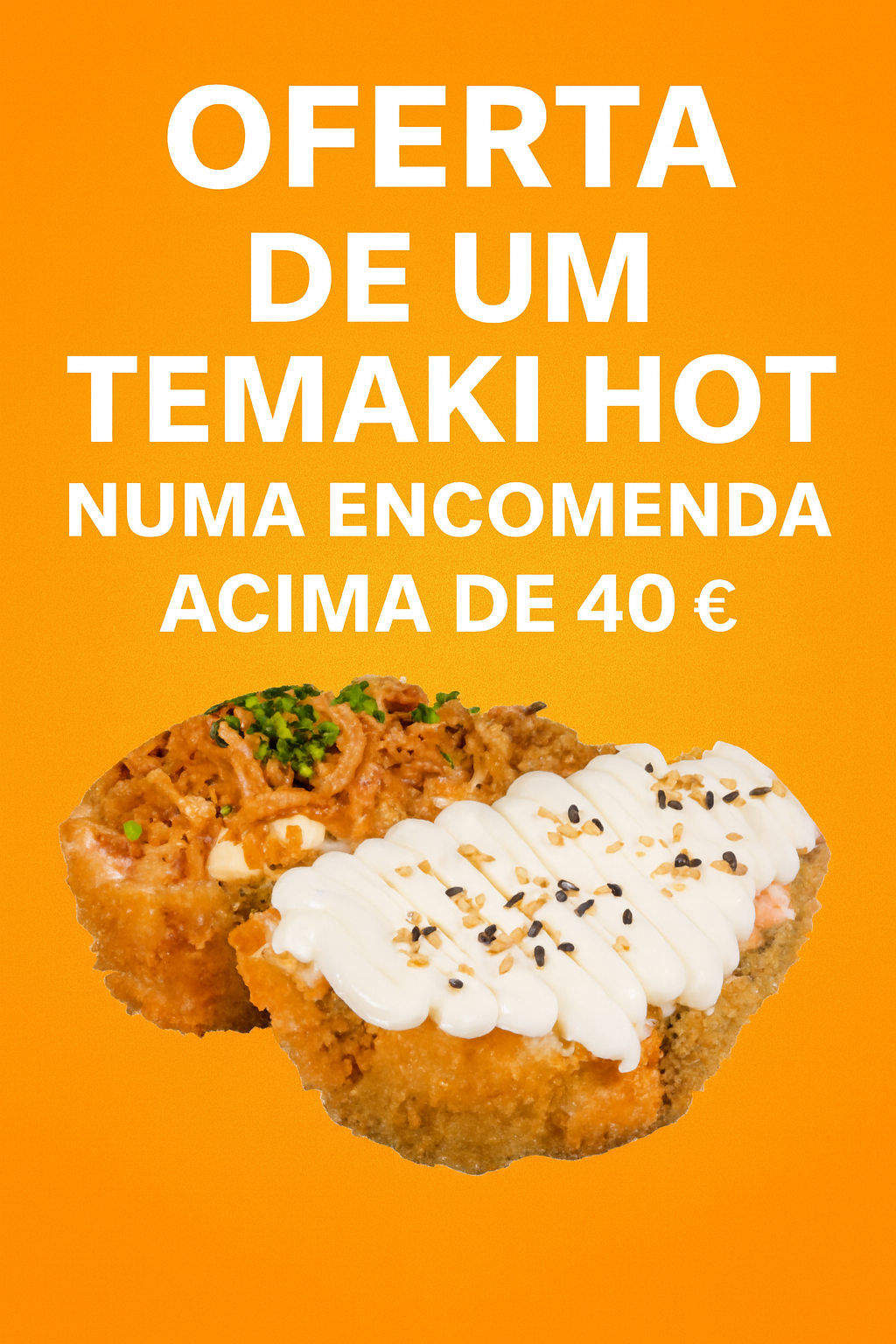 Para obter esta promoção indique nas notas da sua encomenda